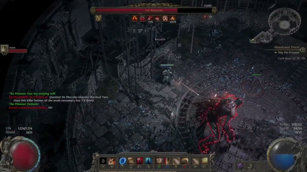 Path of Exile 2 - Hardcore Pin Tactician vs. The Prisoner