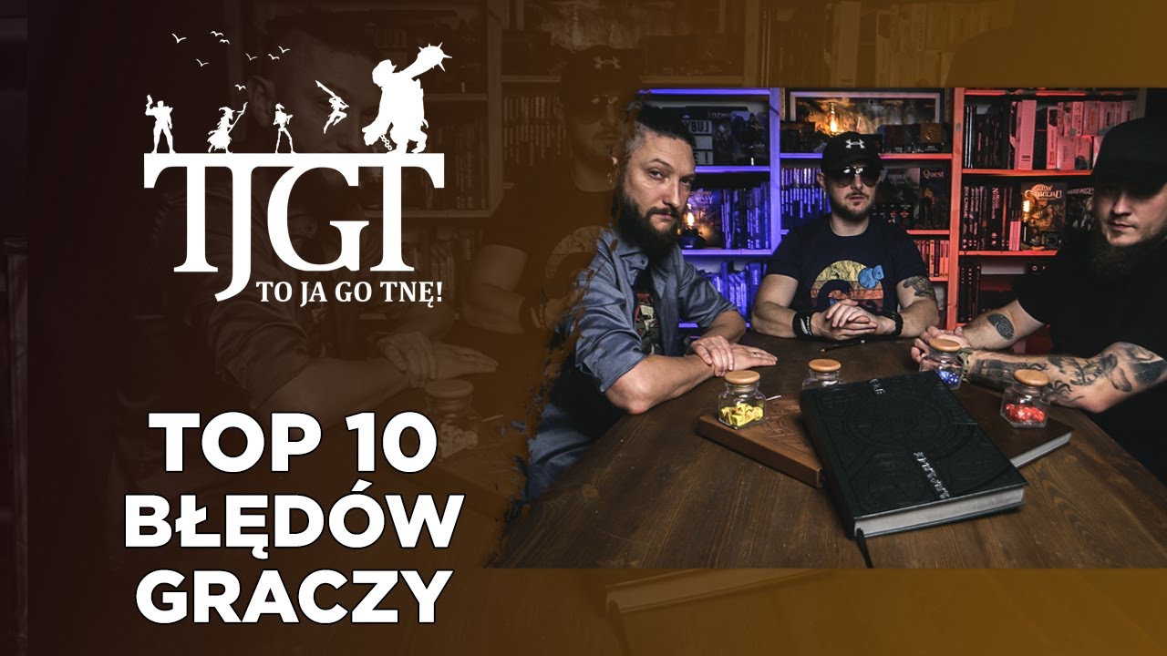 TOP 10 BŁĘD&Oacute;W GRACZY RPG!