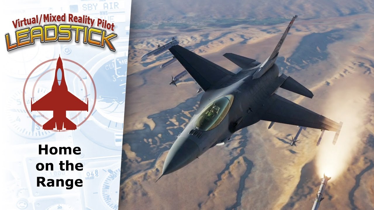 DCS: VIPER in VR - Home on the Range