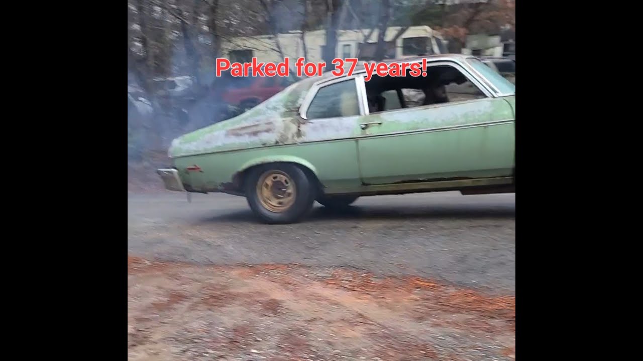 This 1973 Nova has been parked for 37 years! Can we put it on the road in 3 days and drive 600 miles