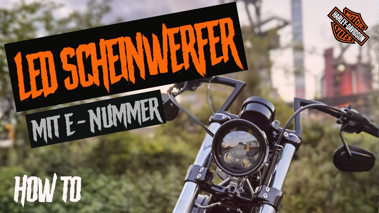 🔥 BSB LED Scheinwerfer 🔥| 5.75 Zoll DAYMAKER | How to | HARLEY DAVIDSON Sportster