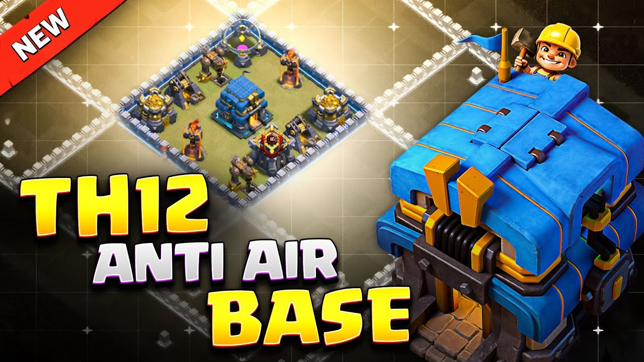 The ONLY TH12 BASE You NEED to DEFEND Air Spams🛡️ Discover Why NOW!