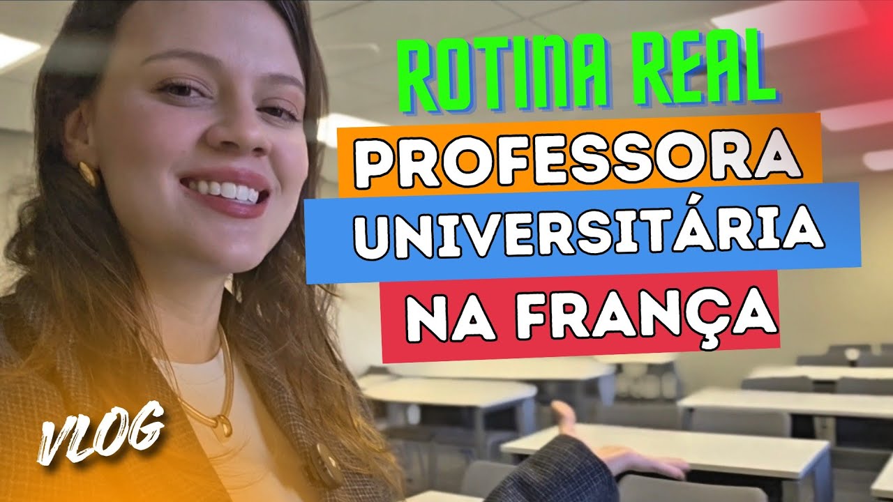 Vida real de professora universitária na #frança -  horas de trabalho, aula, campus