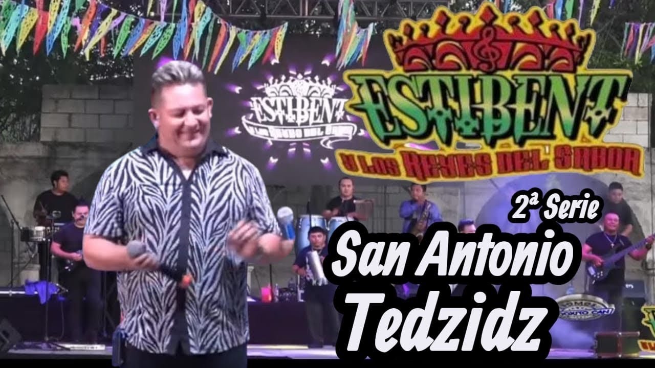 ESTIBENT Y LOS REYES DEL SABOR 👑EN VIVO 2025 SAN ANTONIO TEDZIDZ ✨2ªSERIE ⚡️📸