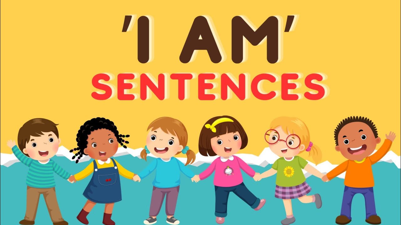 'I am' Sentences for Kids | English Sentences with Hindi Meaning | Reading Practice | For Kids 