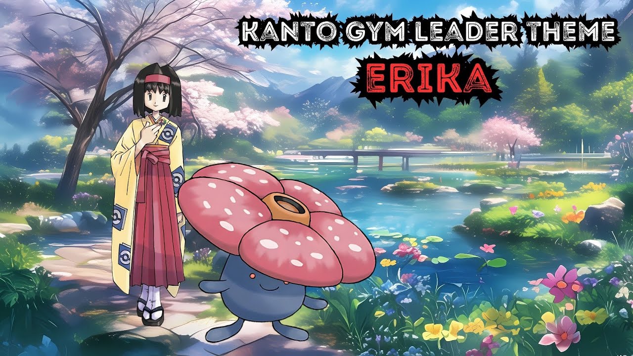 Erika and Vileplume | Kanto Gym Leaders Series | Original Pokemon Theme Song