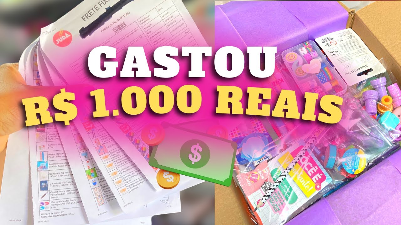 MAIOR PEDIDO DO DIA R$ 1000 REAIS 🤑🤑🤑🤑