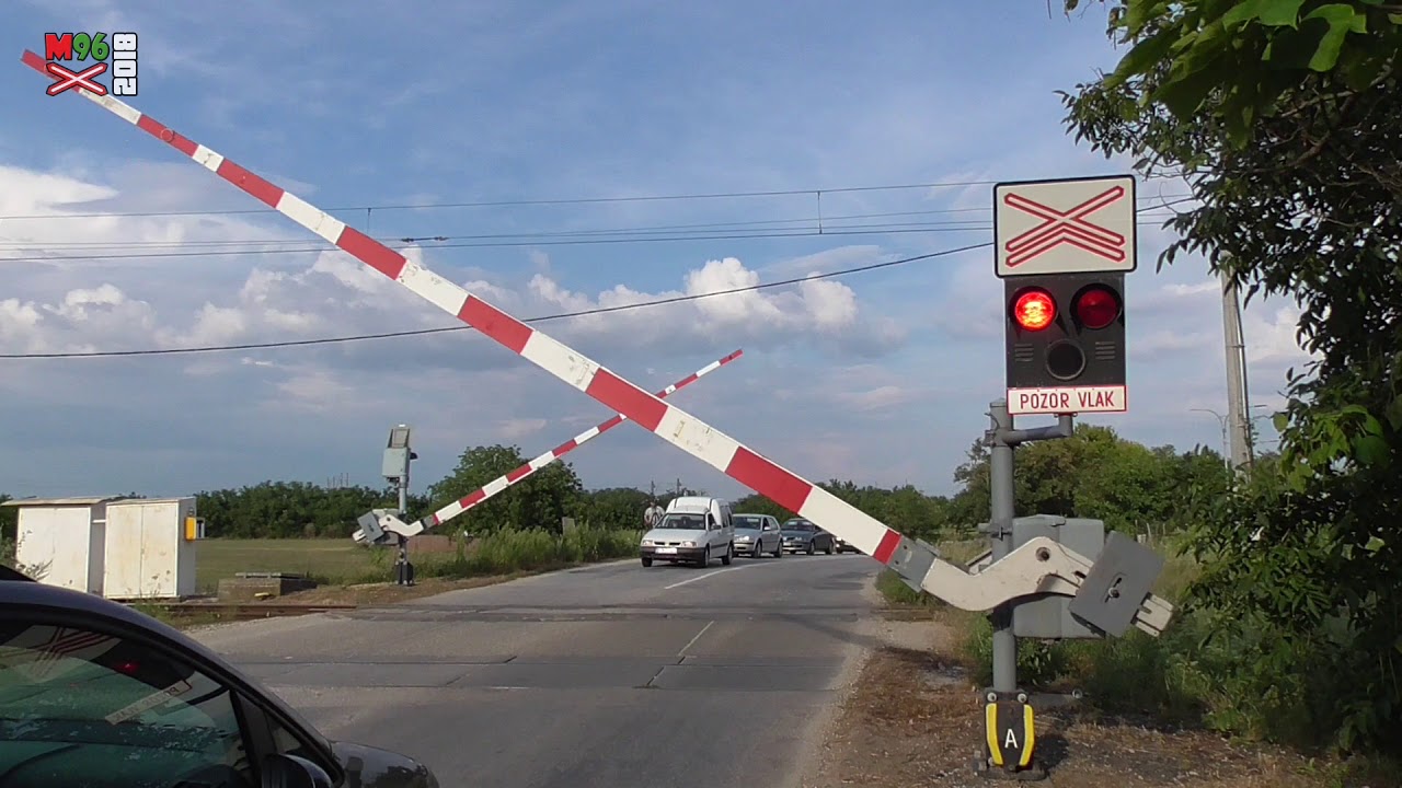 Železničné priecestie Nové Zámky #4 (SK) - 27.7.2018 / Železniční přejezd / Railroad crossing