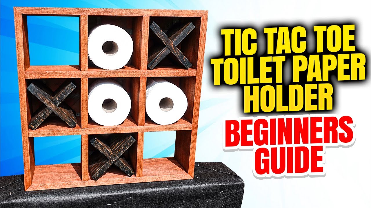 Building a Giant Wooden Tic Tac Toe Game!