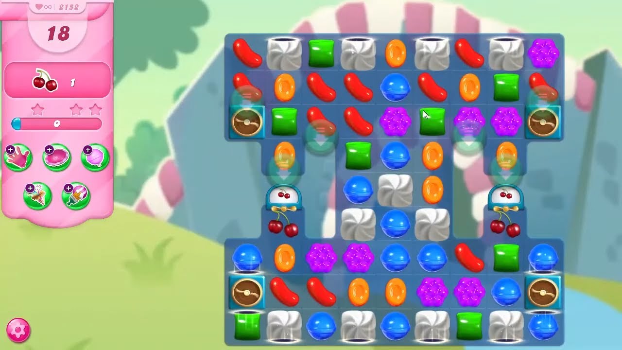 Candy Crush Saga LEVEL 2152 NO BOOSTERS (new)