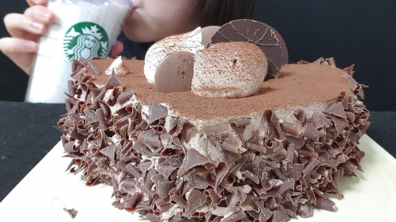 스위트러브 초코케이크 먹방 sweet love chocolate cake mukbang