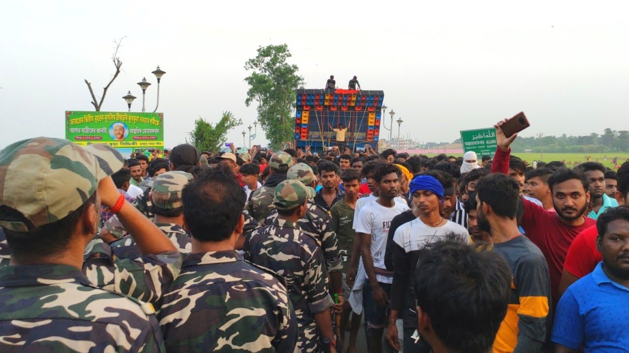 পুলিশ ও পাবলিক এক সাথে পাওয়ার মিউজিক এর ভিডিও করছে 5000লোক দেখতে এসেছে😡power music