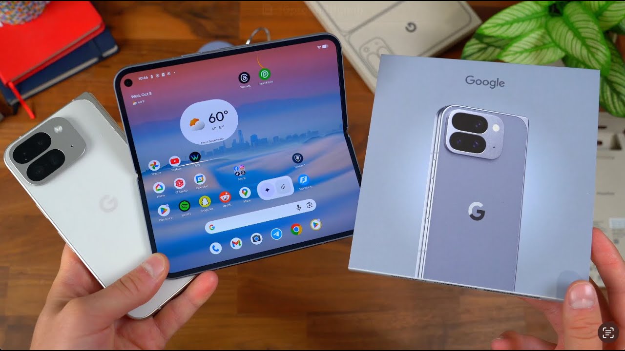 Распаковка Google Pixel 10 Pro Fold!
