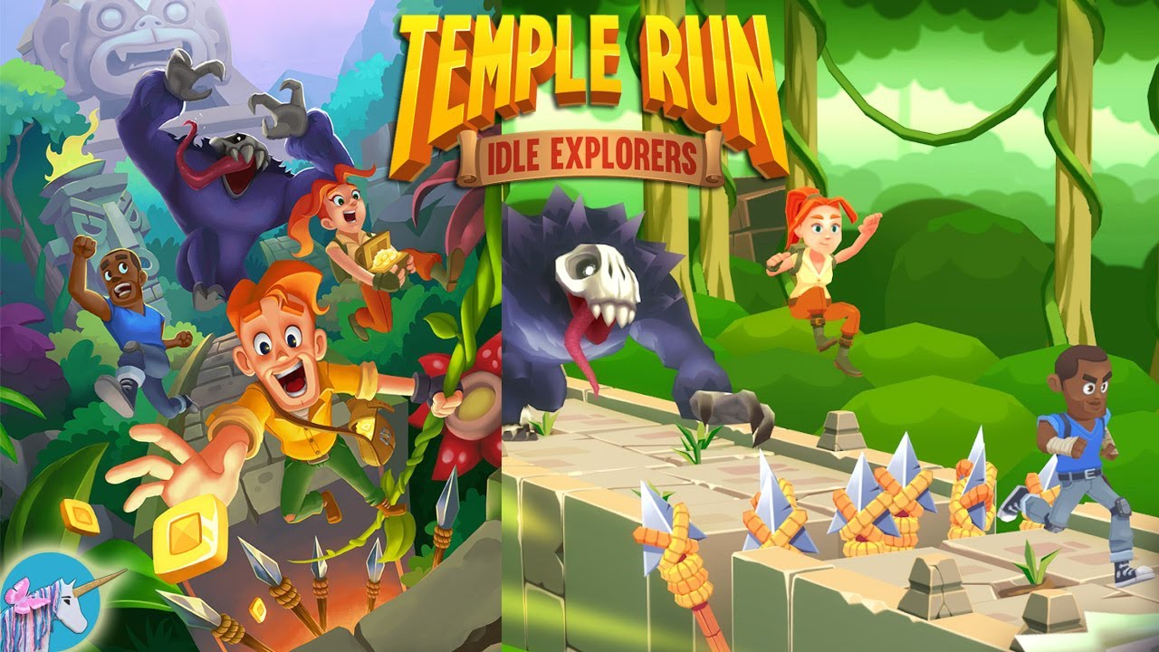 Temple Run Idle Explorers gameplay