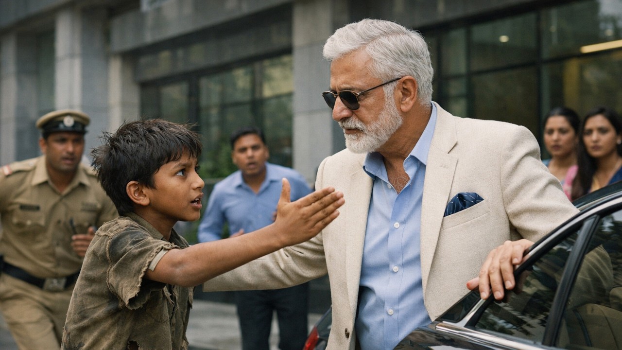 “স্যার, এই গাড়িতে উঠবেন না!”—চা দোকানের গরিব ছেলেটার কথায় থমকে গেল কোটিপতি, মুহূর্তেই পৌঁছাল পুলিশ