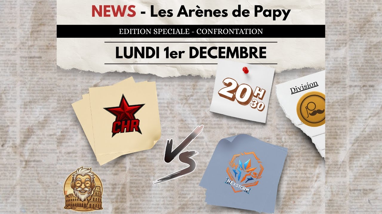 ChronicleStar VS Hexstorm – MATCH RETOUR | Abyss | Division Vieux Briscards