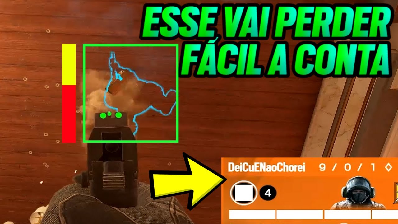 HACKER SEM A MÍNIMA VERGONHA! ESSE VAI PERDER A CONTA LOGO | NERD INVESTIGA || RAINBOW SIX SIEGE