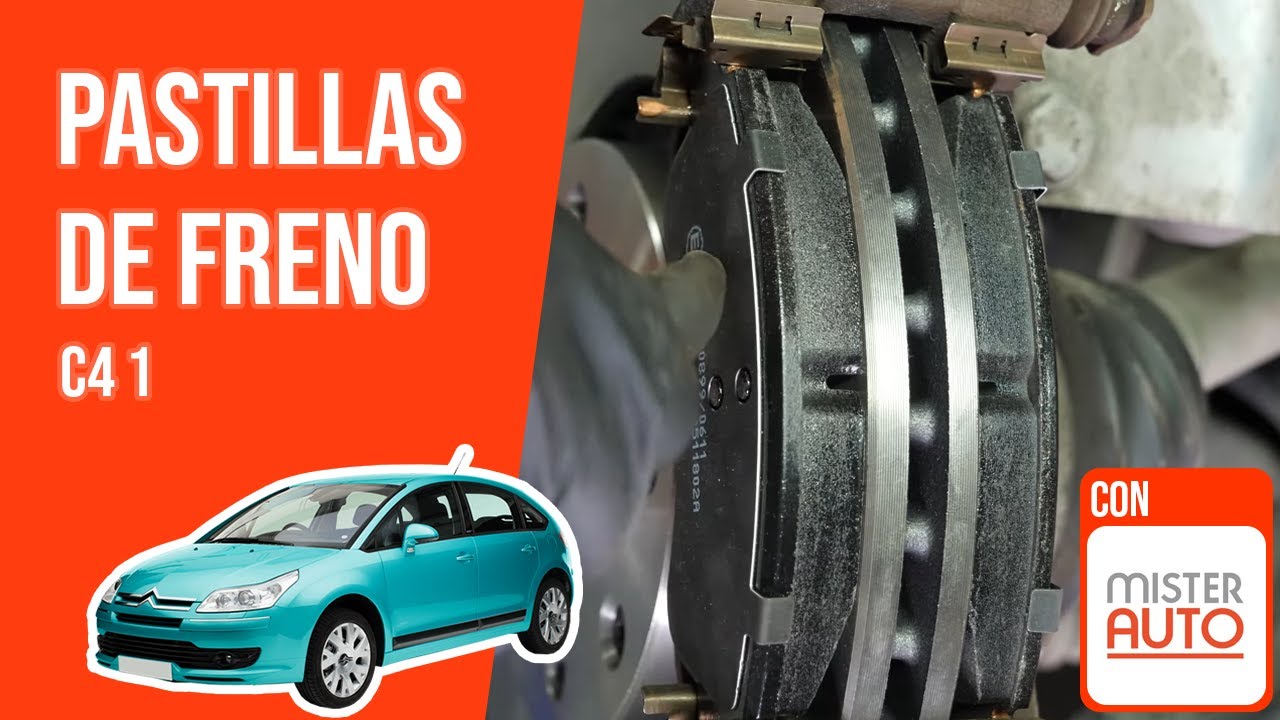 Cómo cambiar las pastillas de freno delanteras C4 1 🚗