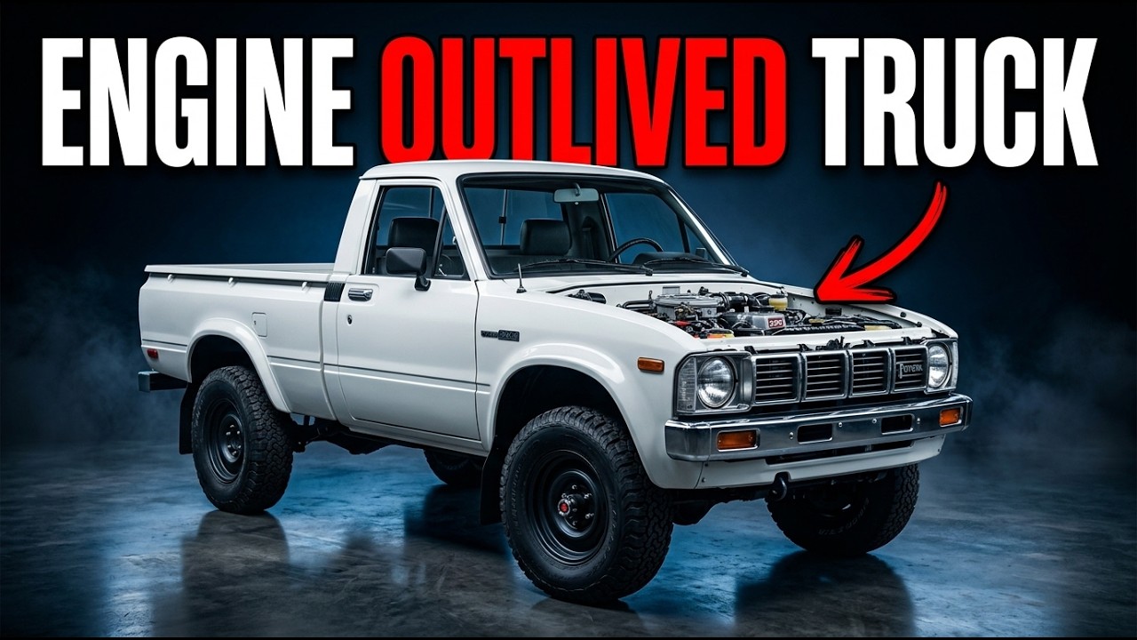 Toyota 22R: двигатель, созданный, чтобы выдержать всё.