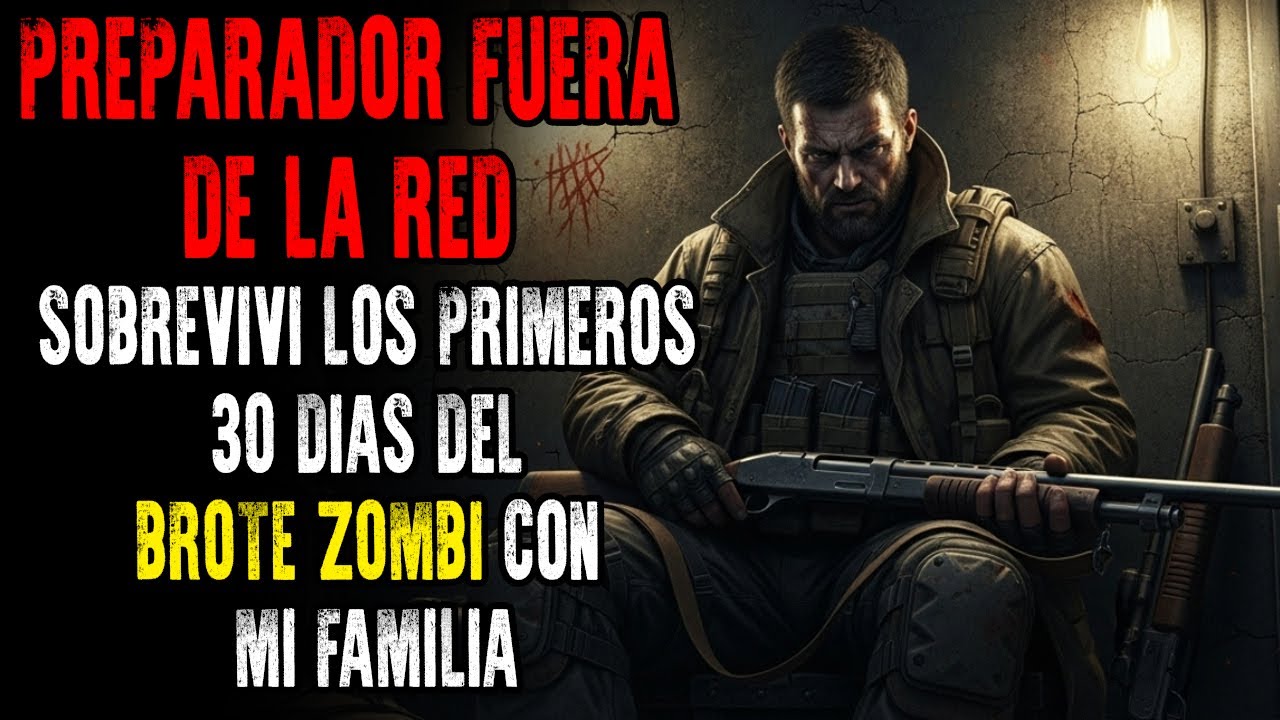 un preparador fuera de la red que sobrevivió los primeros 30 días del brote zombi con mi familia