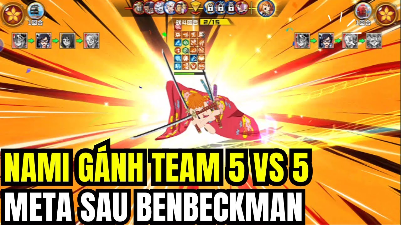 HaKi Huyền Thoại #16 – Nami Gánh Team META Sau Ben Beckman| 3vs3 Ben Beckman Vẫn Gánh Team