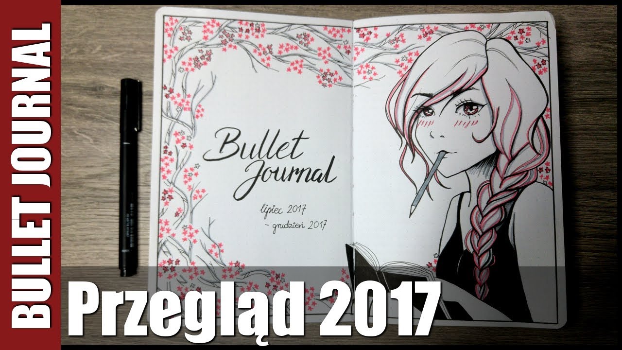 Przegląd Bullet Journal 2017 [2/2] | Flip Through
