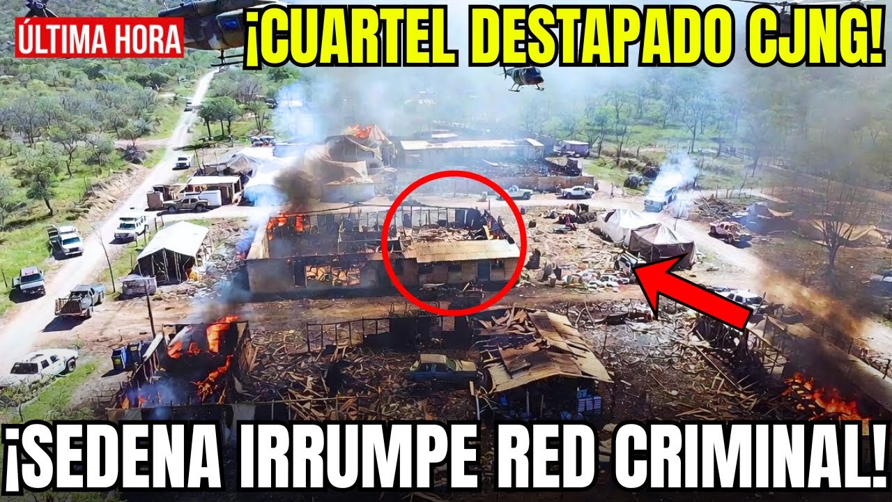 🇲🇽🚨¡SEDENA DESTAPA “CUARTEL FANTASMA” del CJNG! DORMITORIOS, LISTAS y SEÑALES de ALGO MÁS GRANDE
