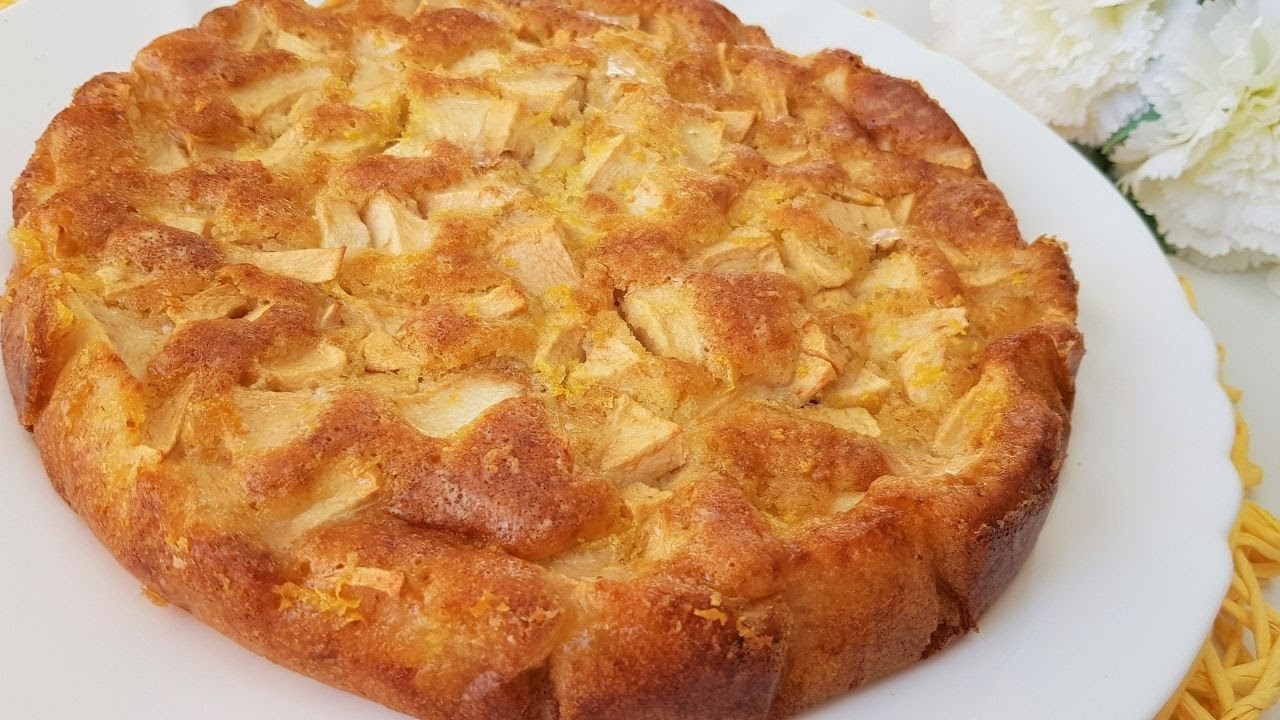 ЛУЧШИЙ французский яблочный пирог - очень мягкий и влажный! 🍎🍏😋