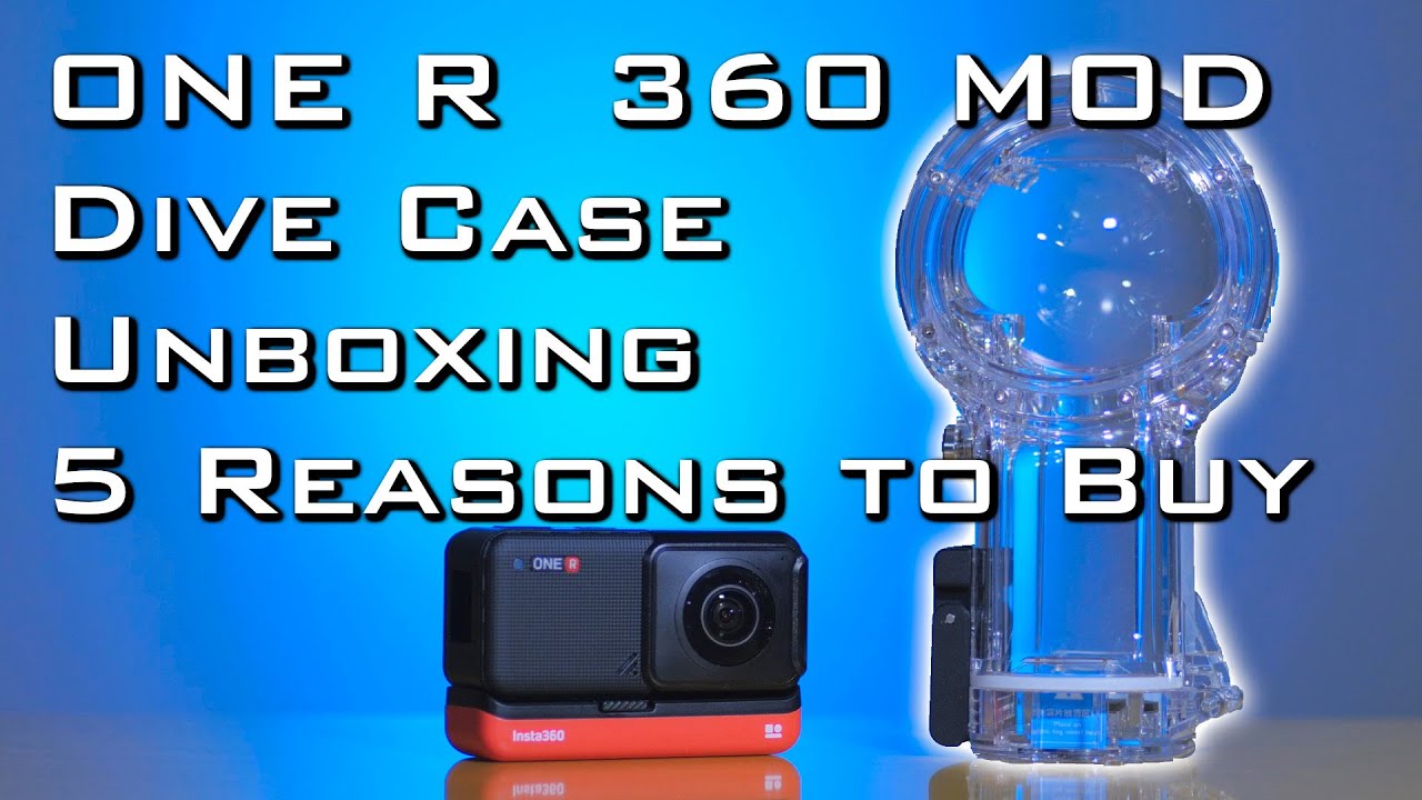 One R 360 MOD Dive Case 5 Reasons to Buy, Unboxing (Insta360)