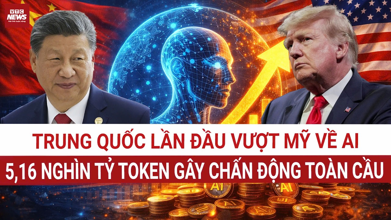 Mô hình AI Trung Quốc bứt tốc ngoạn mục, Mỹ liệu có đang hụt hơi trên bảng xếp hạng Token?