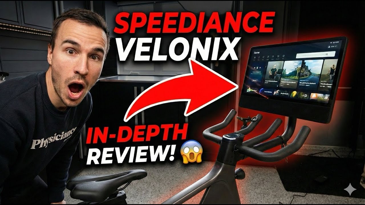 Этот футуристический универсальный велотренажер меня удивил | Обзор Speediance VeloNix