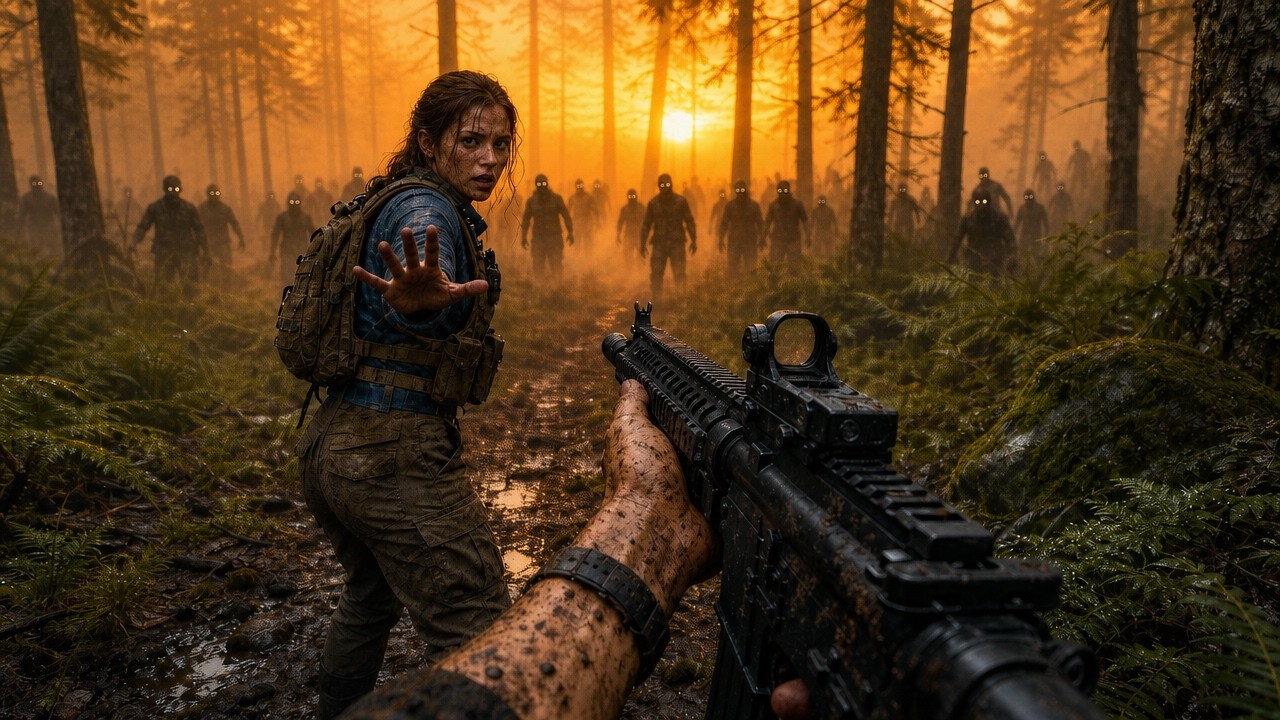 Airsoft War - Zombie Gun Game 2.0 (POV) | TrueMOBSTER