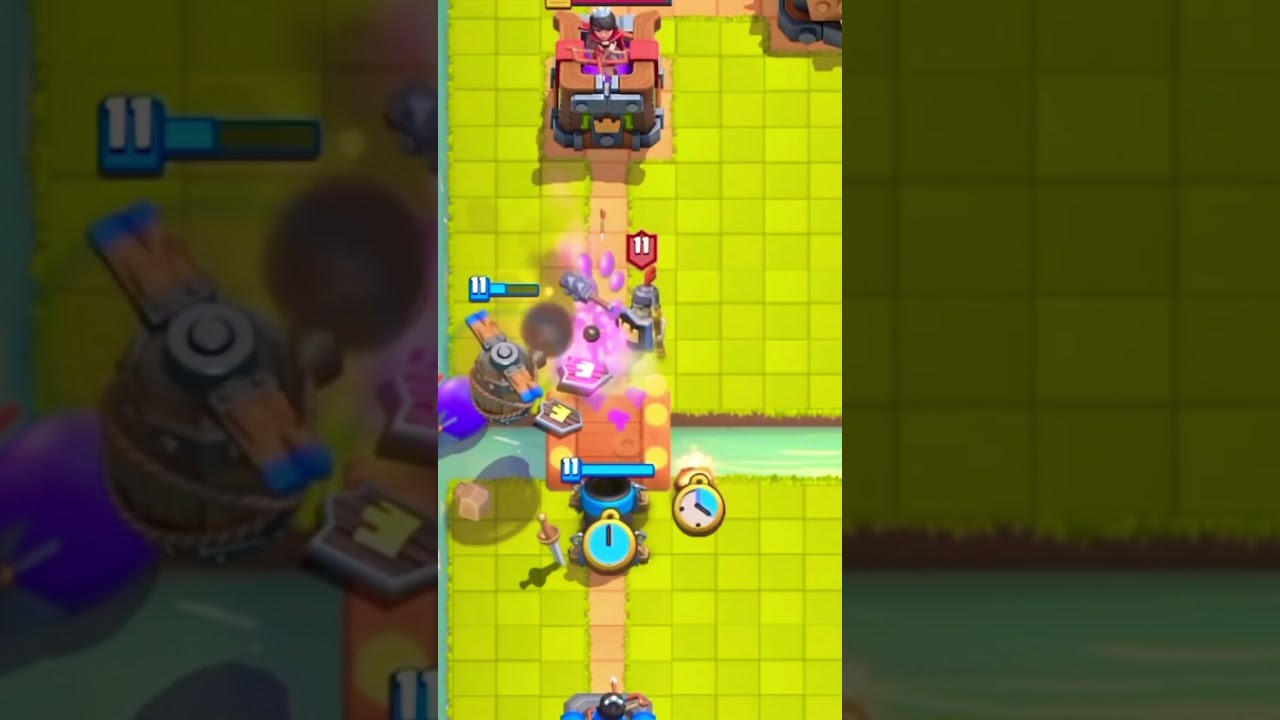 Насколько хороша мортира в Clash Royale? ￼☄️