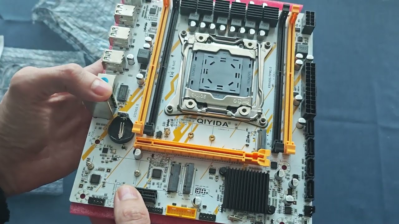 Qiyida x99 k9s. Чипсет C612. Распаковка.