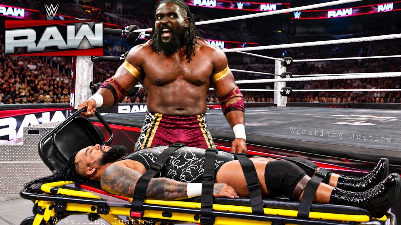 WWE September 22, 2026 Bronson Reed vs. Oba Femi Brutal Match WWE Raw Highlights