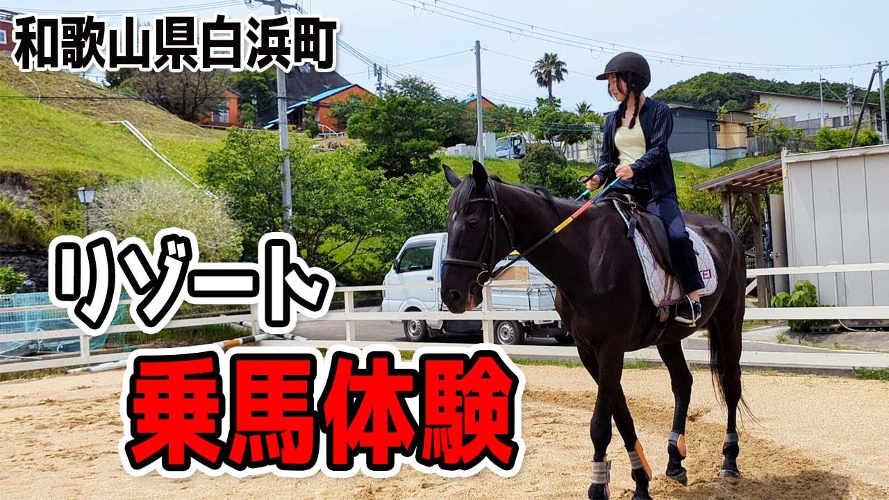 初心者にもおすすめ！白浜で乗馬体験してきました（四季乗馬クラブ・和歌山県白浜町）