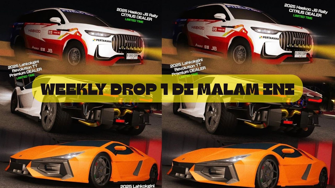 MENUNGGU WEEKLY DROP CAR 1