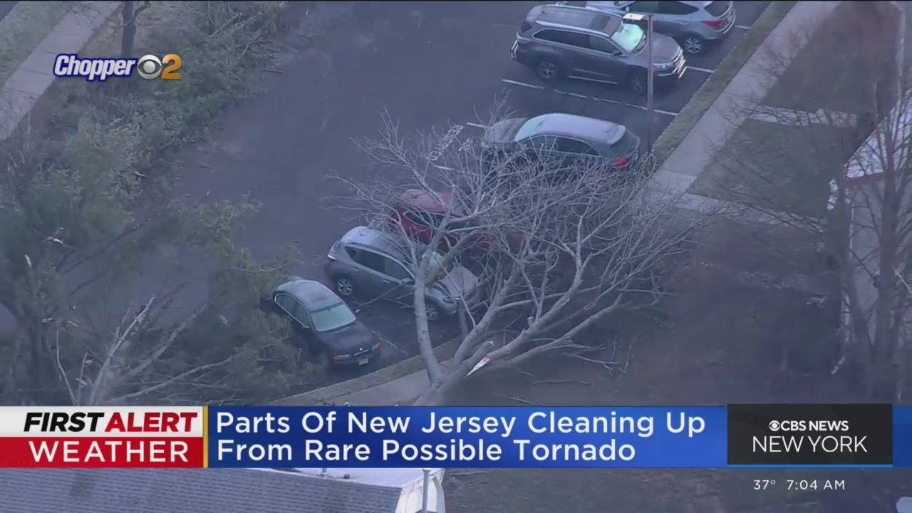 Chopper 2 over Mercer County storm damage