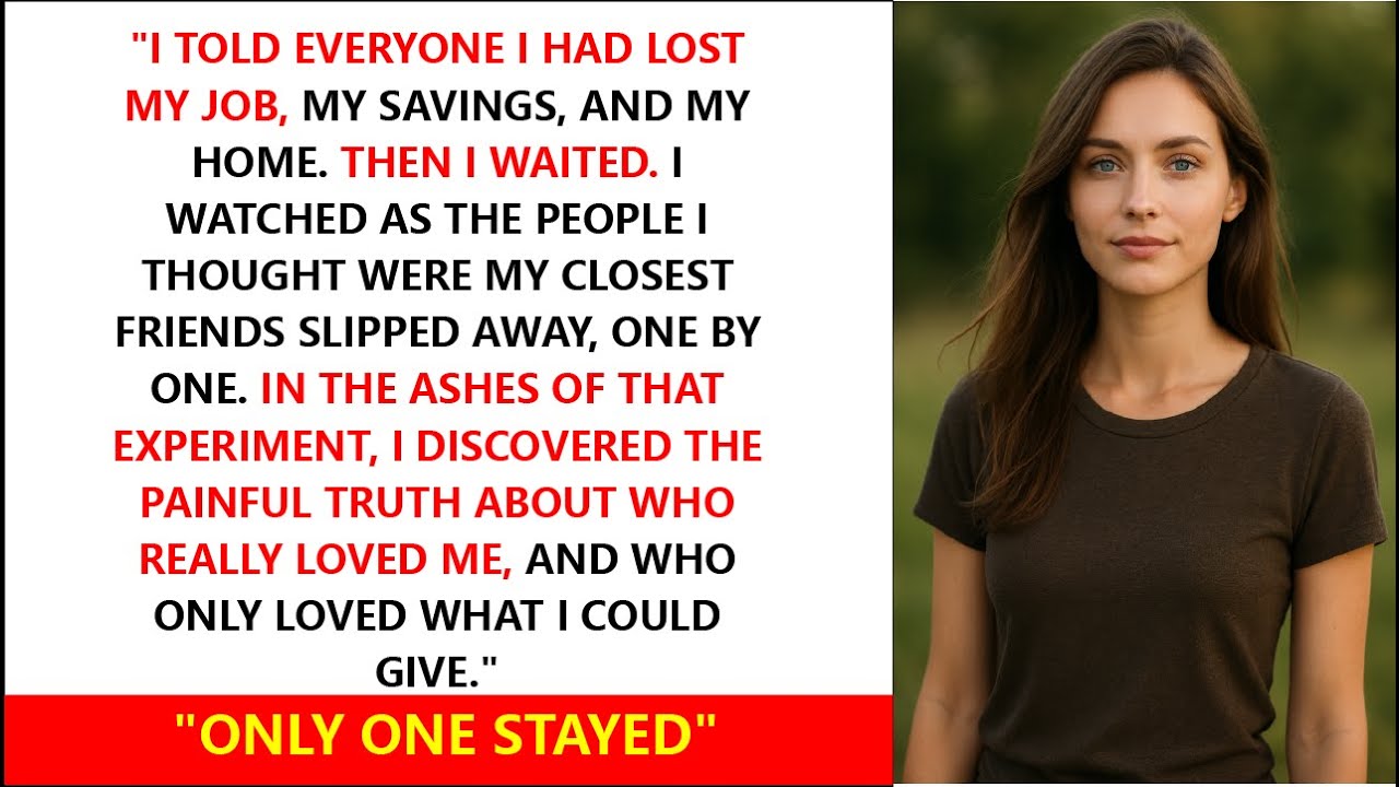 I Faked My Downfall To See Who Would Stay. The Results Destroyed Me.