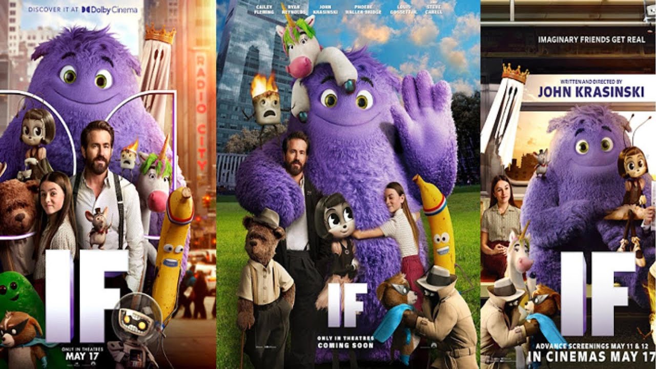 IF 2024 Full Movie In English | Cailey Fleming, Ryan Reynolds, John Krasinski | Movie Review