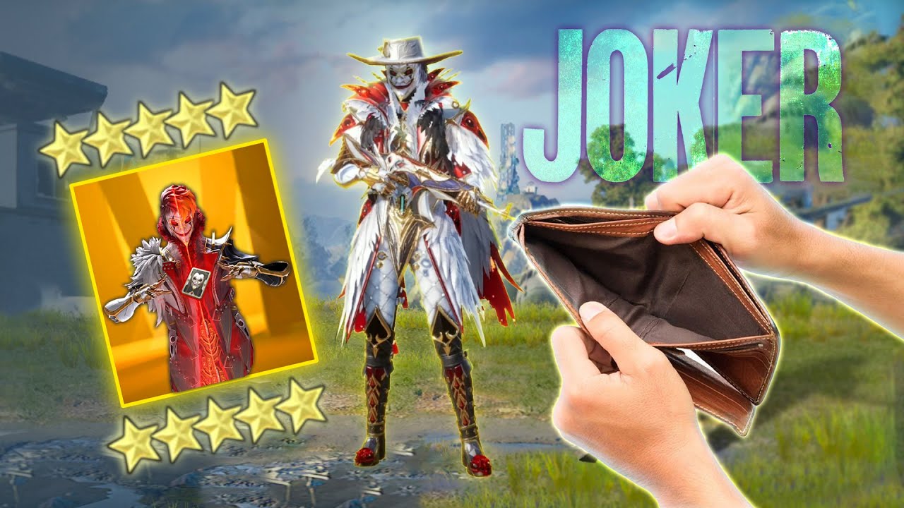 JOKER X-SUIT for $100,000 UC? 🥲 PUBG MOBILE BGMI