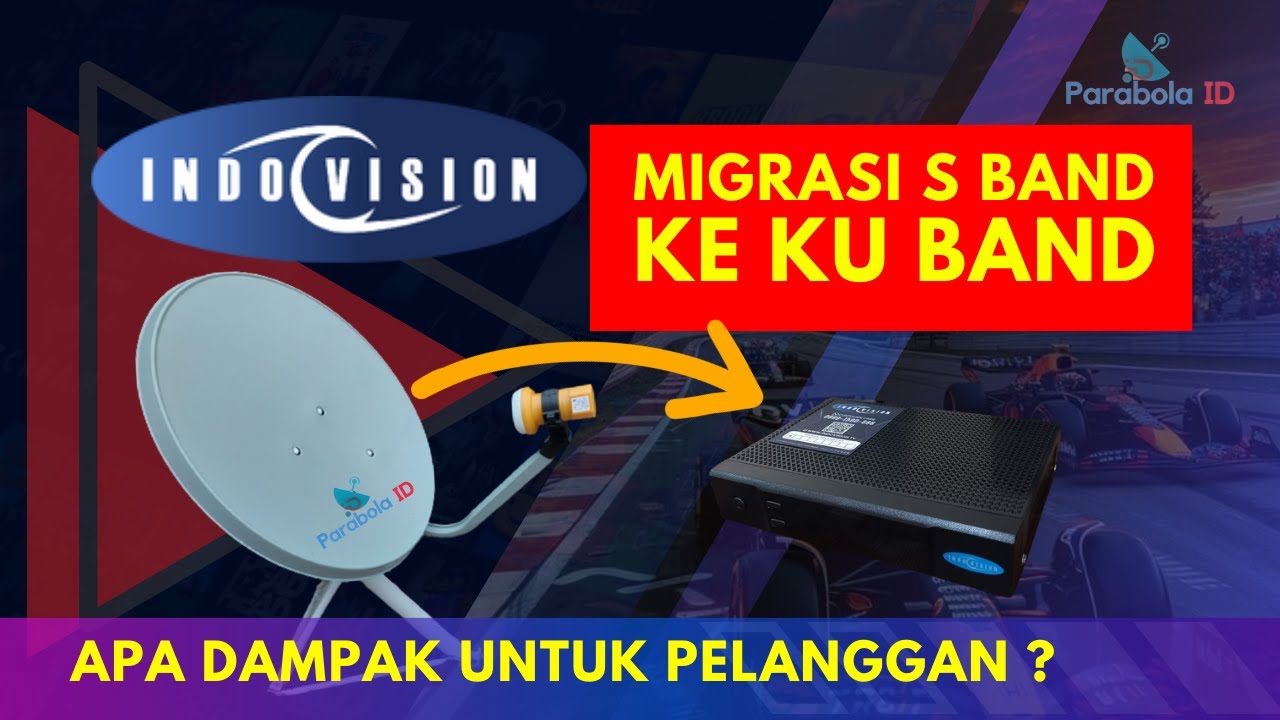 INDOVISION Segera MIGRASI Satelit Dari S BAND ke KU BAND | Apa Dampaknya Bagi Pelanggan?