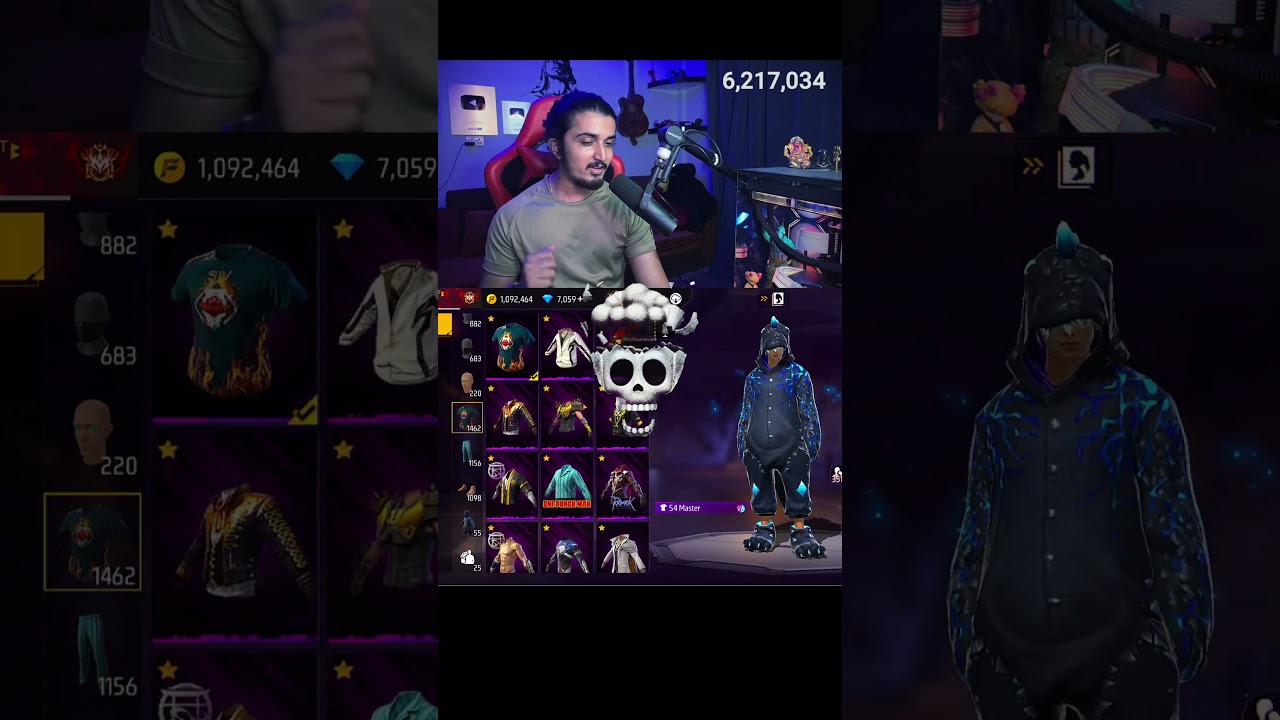 Top 5 Rarest Items In My Vault💀 Cmt Your Favorite One 🔥 #freefire #abhishekyt