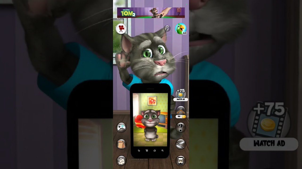 Talking Tom,TalkingTom Tom ,Tom parlante,Tom il gatto parlante,Konuşan Tom,Meo Tom,Gato Tom,Mèo tom
