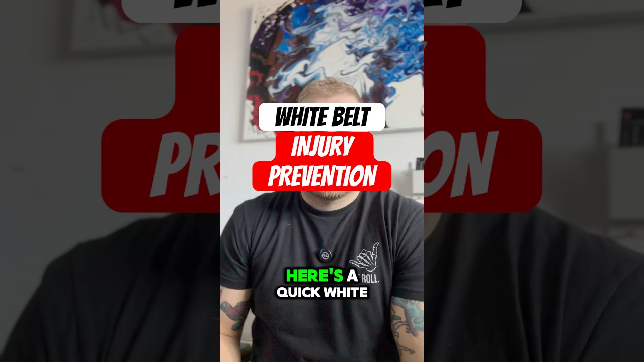 White Belt Injury Prevention! #bjj #combatsport #mma #bjjlife #jiujitsu