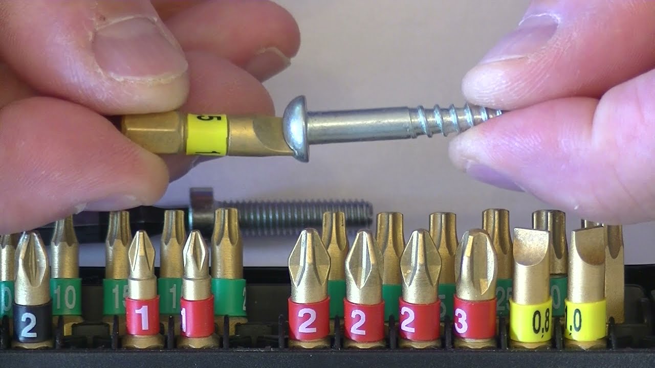 Erkl&auml;rung verschiedene Schrauberbits PH, PZ, Torx   Basic's 5 der werkzeugfl&uuml;sterer