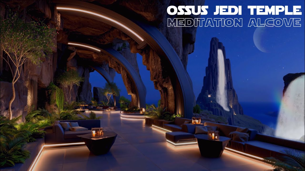 Jedi Meditation Alcove on Ossus | Star Wars Ambience with Cinematic Orchestral Music