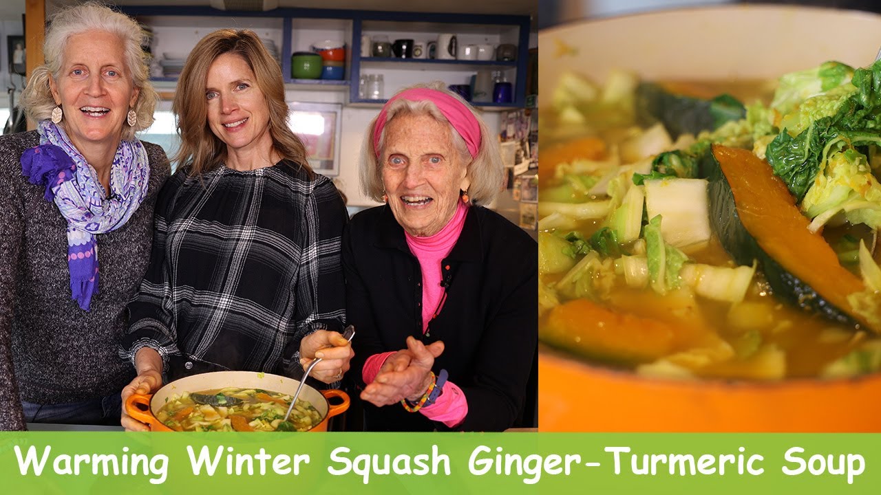 Warming Winter Squash Ginger-Turmeric Soup