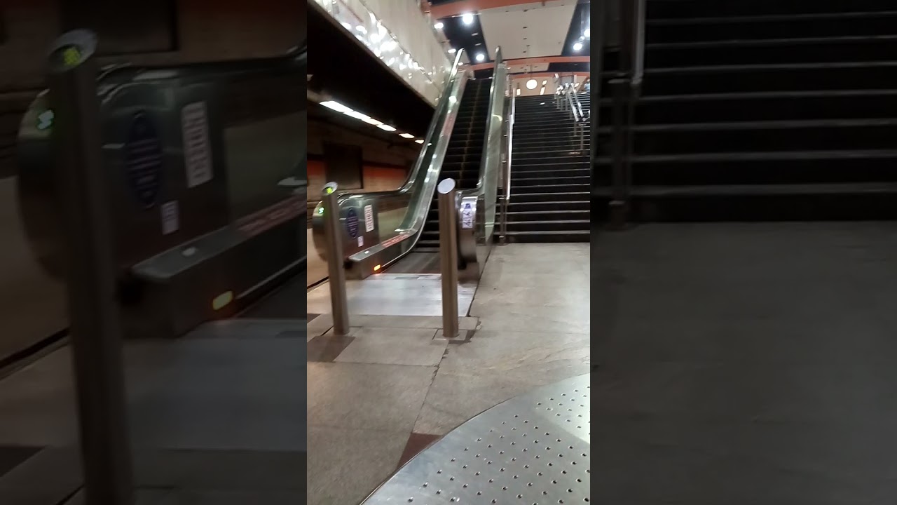 🚝🚊 yellow line Delhi metro with maha khumb  poster's ## 👍👍 instagram Id aakashshriwas92 🙏 follow me