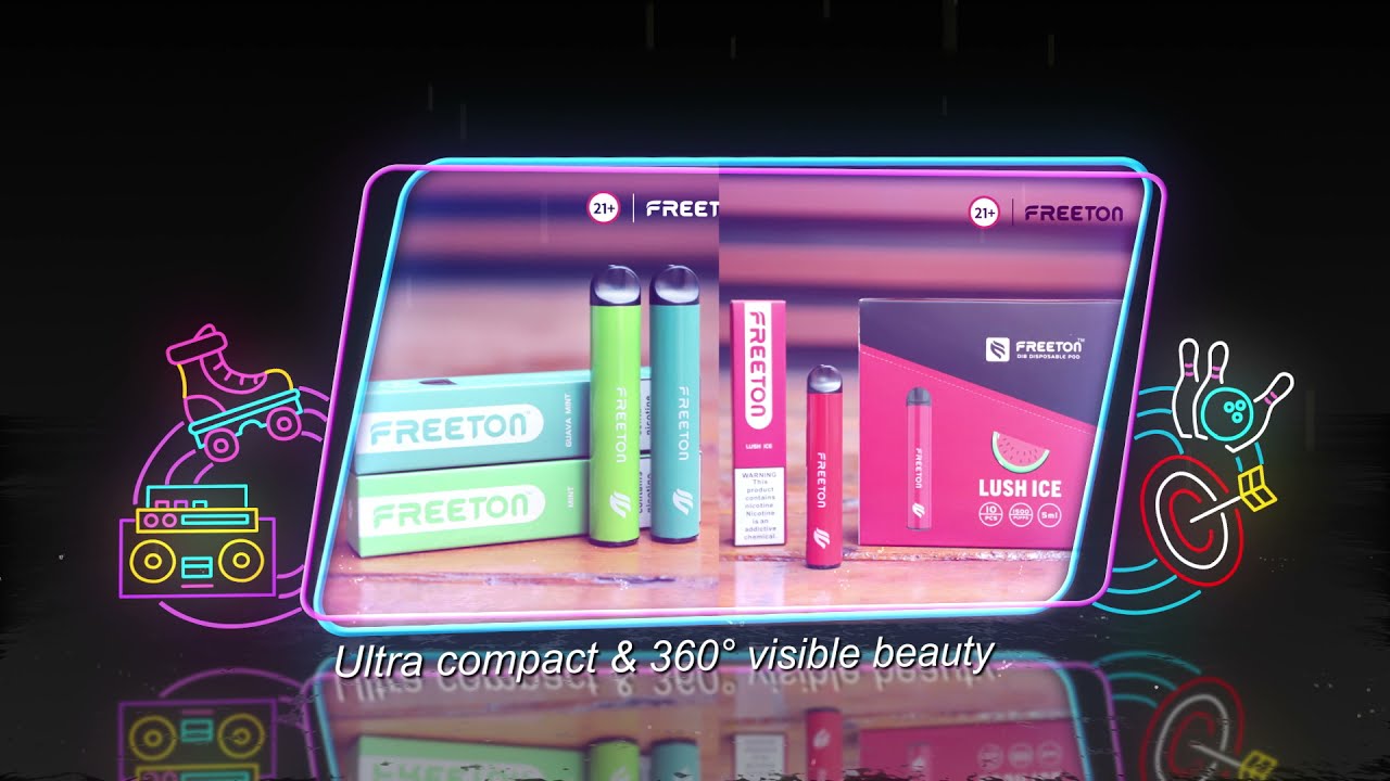 Freeton D18 disposable pod-redefine the flavor